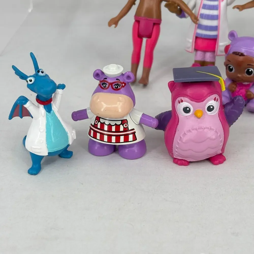 Doc‎ McStuffins Action Figure Dolls Toys Lot 13 Millie Music Cece Cake Topper